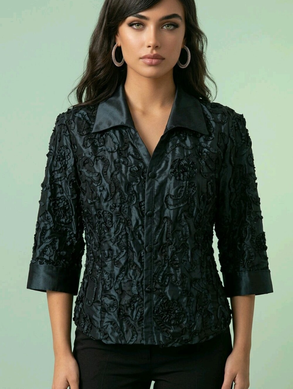 Teal Evening Jacket XL